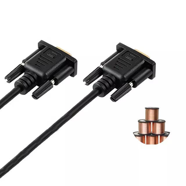 RS232 DB9 9-pins seriële kabel mannelijk naar mannelijk videogegevensoverdracht gouden plaat