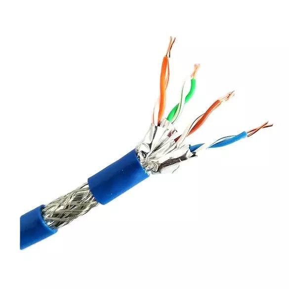 23AWG*4P Lan Kabel Cat7 305m Ondersteuning 10-Gigabit Ethernet Netwerk Transmissie