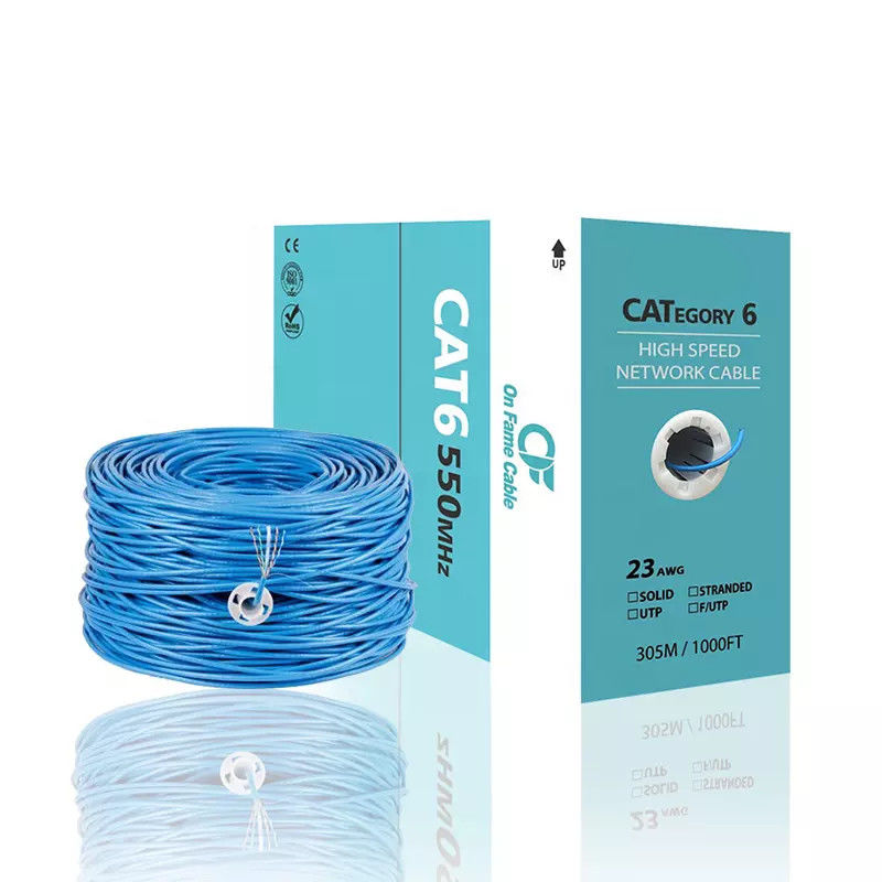 23Awg Cat6 Lan-kabel 305 m netwerkpatchkabels TIA-568-C.2