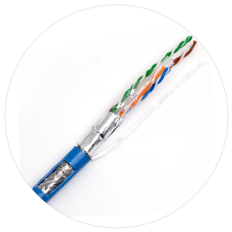 0.57mm Netwerk Patchkabels Cat 6 Twisted 4 Pair Kabel 250Mhz 1000ft 24awg