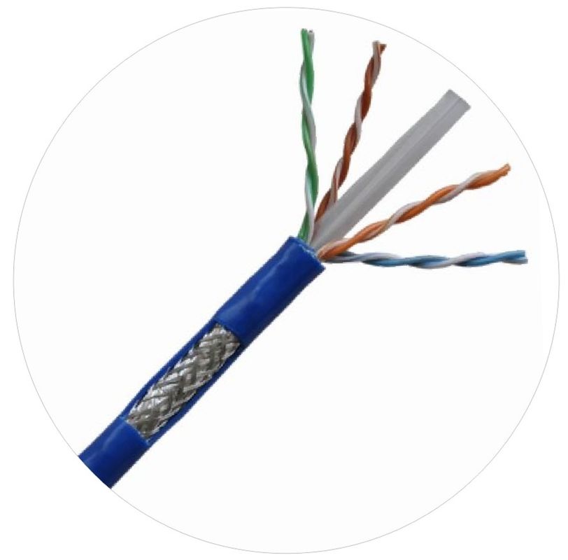0.57mm Netwerk Patchkabels Cat 6 Twisted 4 Pair Kabel 250Mhz 1000ft 24awg
