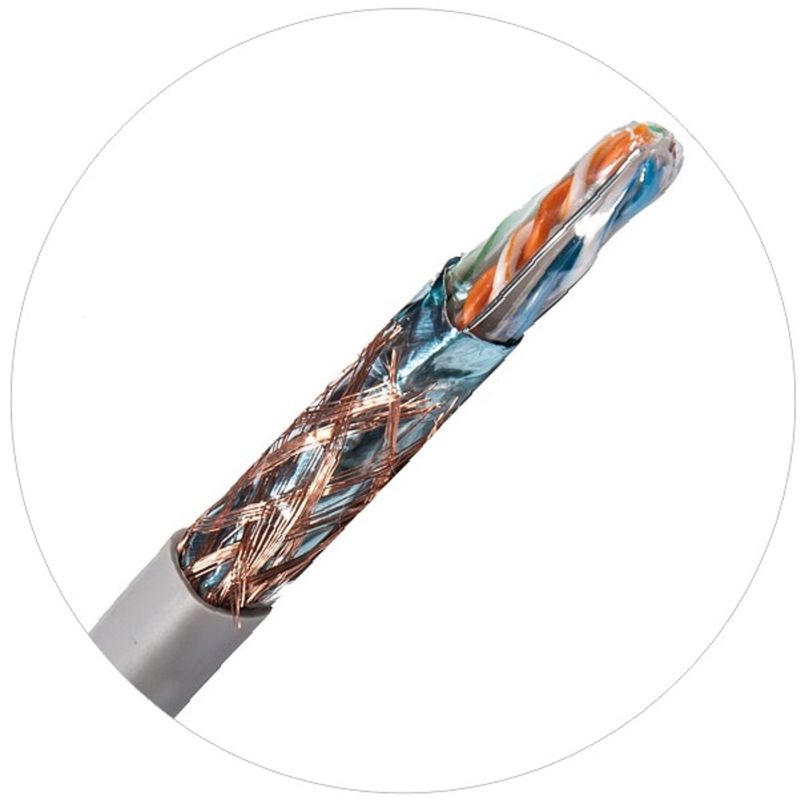 0.57mm Netwerk Patchkabels Cat 6 Twisted 4 Pair Kabel 250Mhz 1000ft 24awg