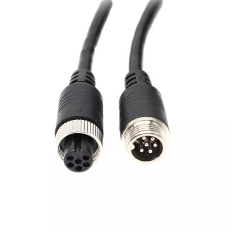Vernikkelen Robot Kabelboom M12 4 Pin Waterdichte Kabel Connector Kabel OEM
