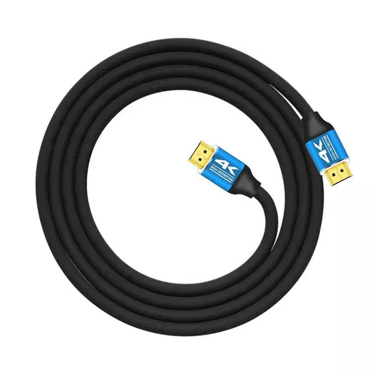 1.5M 1.8M 2M 60Hz 4K 48gbps HDMI-kabel 32AWG HDMI HDTV PVC-omhulsel