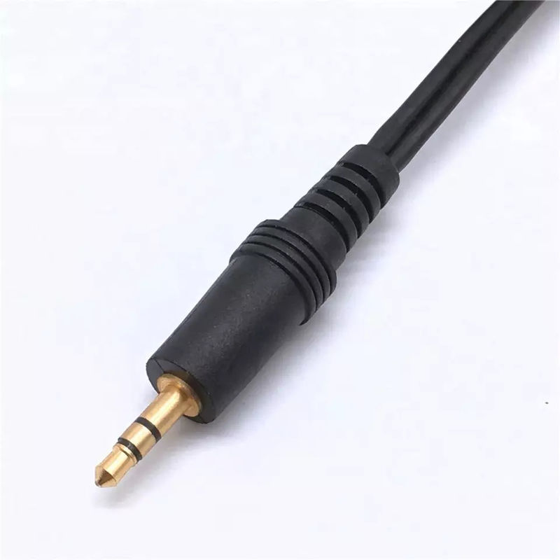 Koperen RCA naar 3,5 mm jack audio-videokabels voor TV DVD RCA