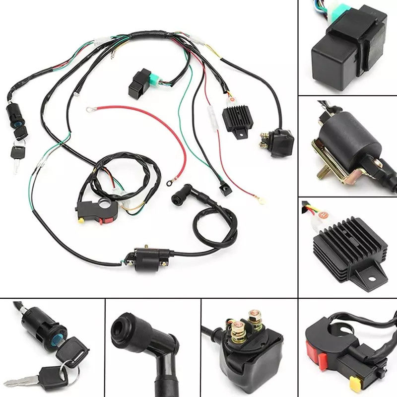 PVC 50 Kernen TE Molex Truck Automotive Kabelboom Verzilverd