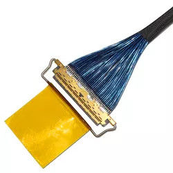 OEM ODM VDE SAA CB 40 Pin Lcd Kabel Ipex 40pin 20633-240T-01S