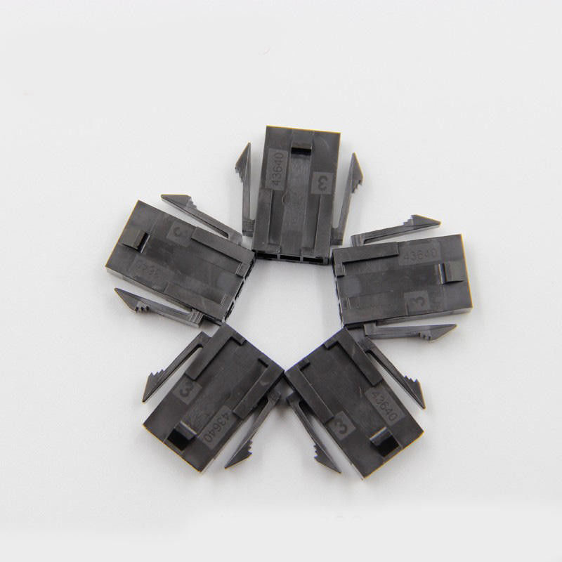 Molex 43640-0300 micro-Pasvorm 3,0 Stop die Enige Rij 3 huisvesten speldcomité zet Oren laag-Halogeen in voorraad 43640-0300 op