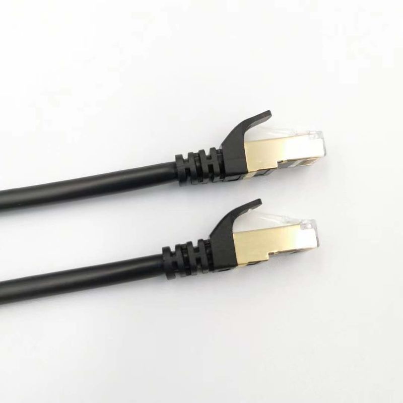 PVC/LSZH de Koorden van het het Netwerkflard van het kabeljasje 10/100/1000/10000 Mbps