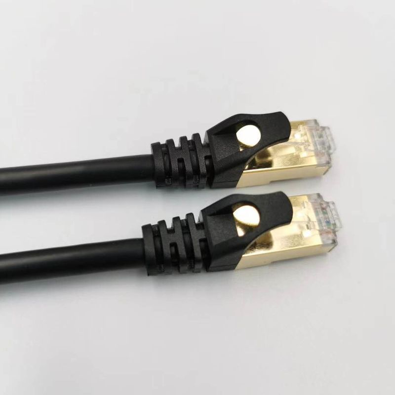 PVC/LSZH de Koorden van het het Netwerkflard van het kabeljasje 10/100/1000/10000 Mbps