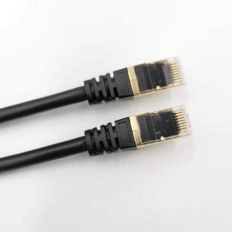 PVC/LSZH de Koorden van het het Netwerkflard van het kabeljasje 10/100/1000/10000 Mbps