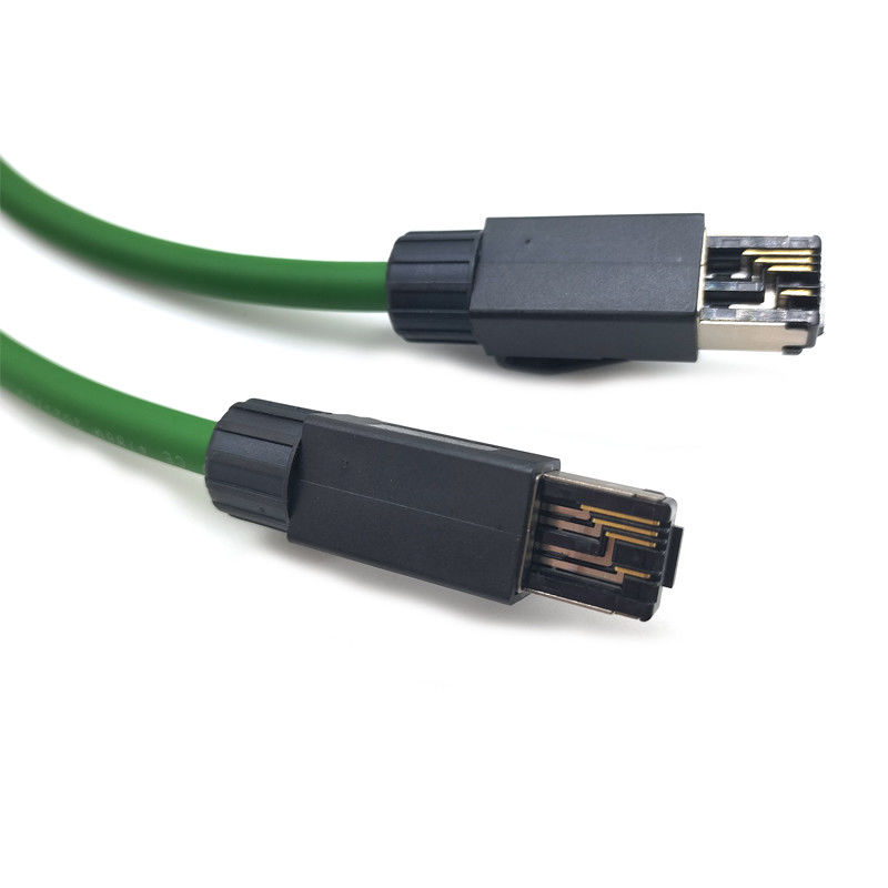 Servo industriële netwerkkabel EtherCAT bus hoge flexibiliteit dubbele afscherming trekketen industriële robot PLC-kabel