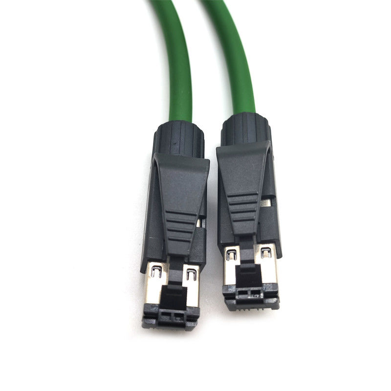 Servo industriële netwerkkabel EtherCAT bus hoge flexibiliteit dubbele afscherming trekketen industriële robot PLC-kabel