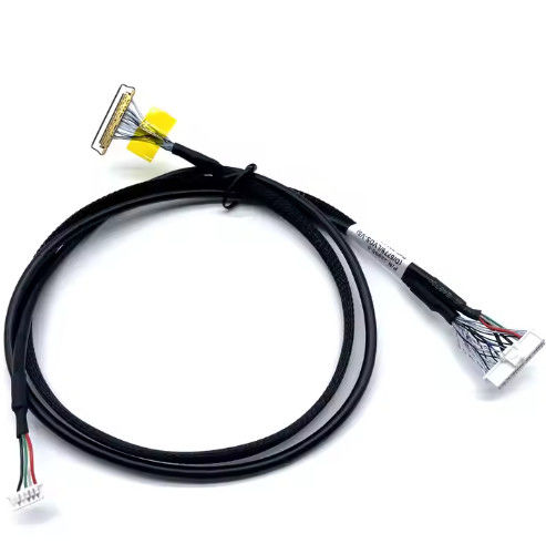 Custom LVDs Wire Harness Electronic Connector LCD-kabel/LVDs Kabelassemblage voor beeldscherm