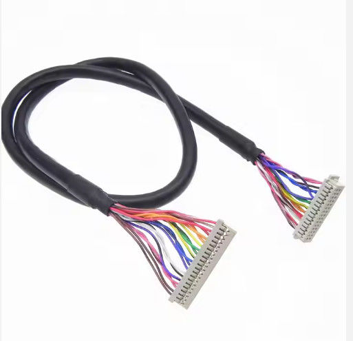 DF13-30DS-1.25C tot DF14-20S-1.25C Custom Lvds kabel assemblage voor LCD-paneel 20pin 30pin 40pin 50pin 60pin