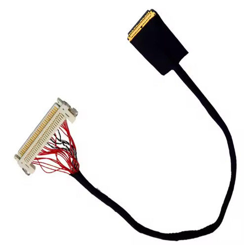 HRS DF13-30DS-1.25C tot DF14-20S-1.25C 20pin 30 pin 40 pin 50 pin 60pin Custom Lvds kabel assemblage voor LCD-paneel