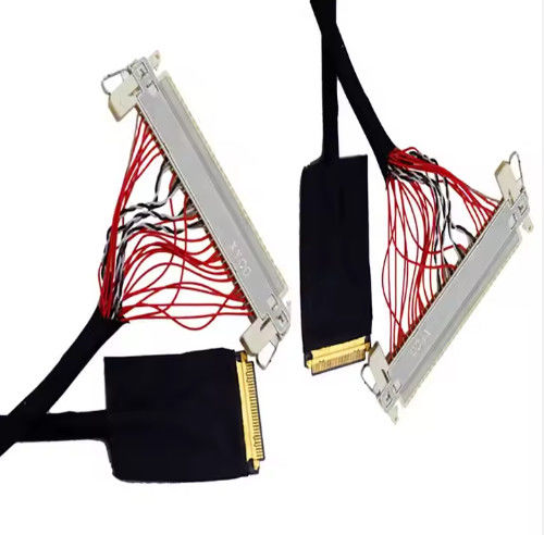 HRS DF13-30DS-1.25C tot DF14-20S-1.25C 20pin 30 pin 40 pin 50 pin 60pin Custom Lvds kabel assemblage voor LCD-paneel