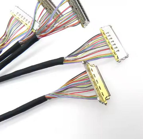 40 pin 30 pin EDP-kabel I-pex-connector Custom Lvds-kabels Assemblages voor LCD-paneel Laptop-scherm