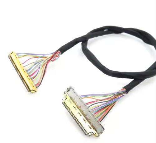 40 pin 30 pin EDP-kabel I-pex-connector Custom Lvds-kabels Assemblages voor LCD-paneel Laptop-scherm