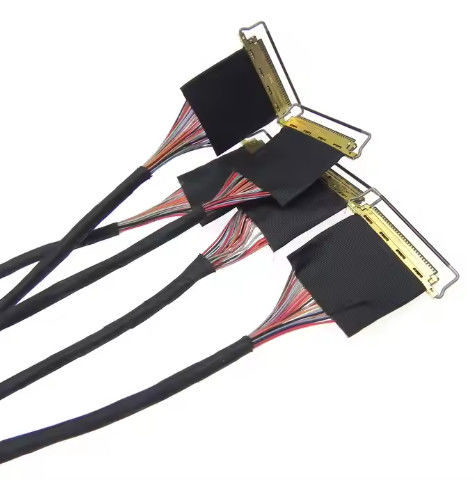 40 pin 30 pin EDP-kabel I-pex-connector Custom Lvds-kabels Assemblages voor LCD-paneel Laptop-scherm