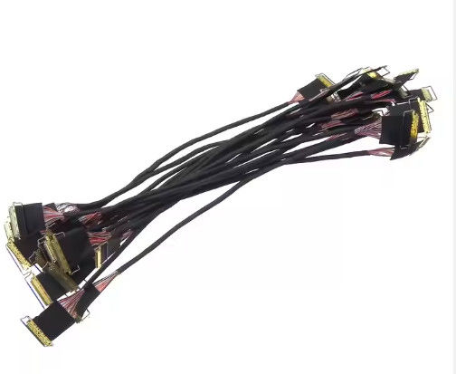 40 pin 30 pin EDP-kabel I-pex-connector Custom Lvds-kabels Assemblages voor LCD-paneel Laptop-scherm