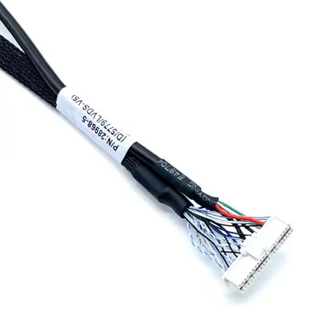 Custom LVD's Draadband Elektronisch Connector LCD Kabel Assemblage voor Display Panel Elektronische toepassing