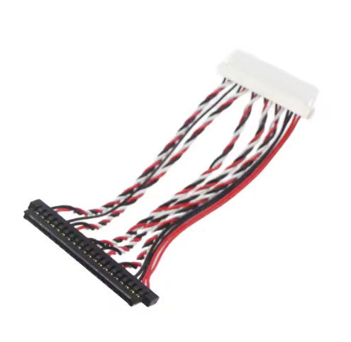 100% test Lvds draadband en micro coaxkabelassemblage voor elektronische apparatuur