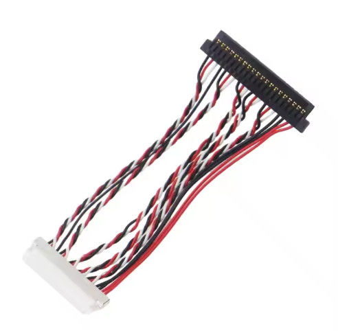100% test Lvds draadband en micro coaxkabelassemblage voor elektronische apparatuur