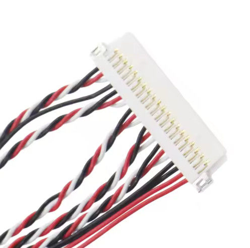 100% test Lvds draadband en micro coaxkabelassemblage voor elektronische apparatuur