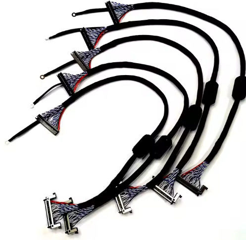 JAE LVDS kabel ondersteunt PET 100% Test LCD TV kabel voor 32 inch TV
