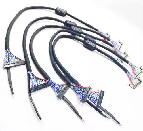 JAE LVDS kabel ondersteunt PET 100% Test LCD TV kabel voor 32 inch TV
