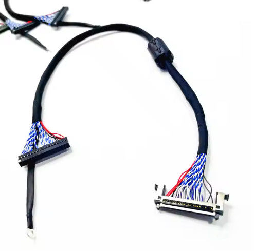 JAE LVDS kabel ondersteunt PET 100% Test LCD TV kabel voor 32 inch TV