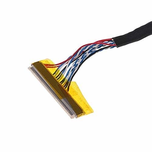LVDS-kabels voor gegevensoverdracht met een dielectrische sterkte ≥ 1000 V/min en kopergeleidermateriaal bij een nominale temperatuur van 105 °C