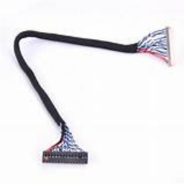 UL VW-1 Brandbaarheidskaal LVDS-kabel voor snelheidsvideo-toepassingen 300V Nominale spanning AWG26-28 Draadmeter