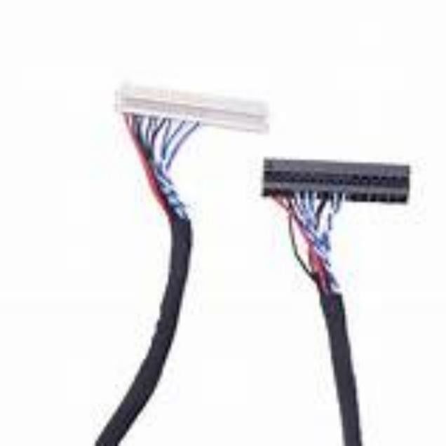 105C nominale temperatuur laagspanningsdisplay serie-kabel met AWG26-28 wire gauge