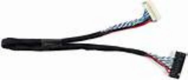 Koperen geleider laagspanningsdisplay serie-kabel industriële automatisering LVDS-connector type 105C Temperatuurschatting