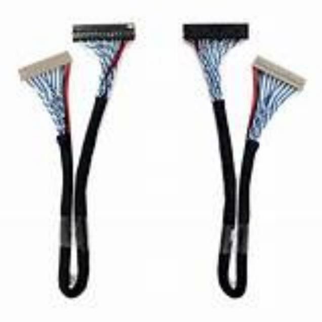 Stabiel signaaltransmissie lvds-kabelassemblage laagspanningsdisplay serie-kabel met 105C nominale temperatuur