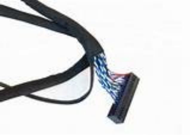 LVDS-kabel met vlamvertragende connector UL VW-1 voor auto-displaysystemen