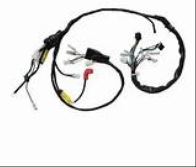 IP67 Beschermingsgraad Custom Wire Harness Assembly met AS14*0.16*1.25*2C SP OD4.0 PVC Zwarte draad en aanpassing