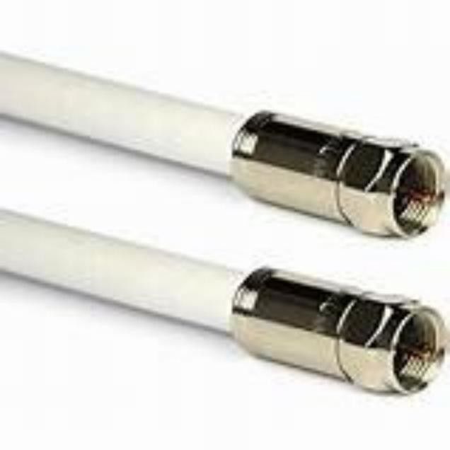 Hoogspanningstransmissie coaxkabel met PVC-mantelmateriaal 50 Ohm Impedantielengte 100 meter