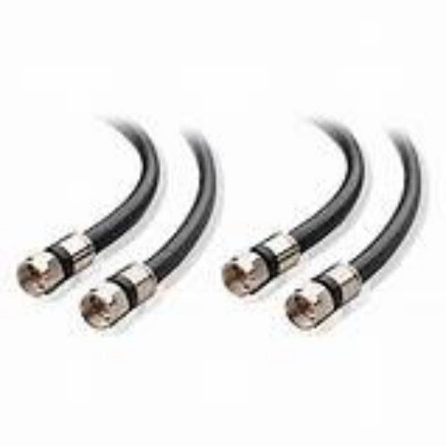 Hoogspanningscoaxiale kabel met impedantie 50 Ohm en PVC-mantelmateriaal voor een soepele transmissie