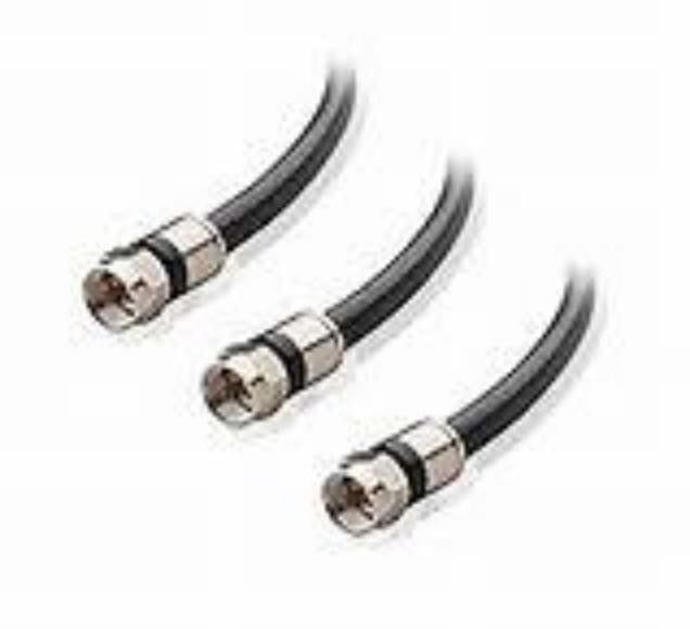 Frequentiebereik 0-3 GHz Hoogspanningscoaxkabel met een impedantie van minder dan 30 Ohm en polyethyleine-isolatie