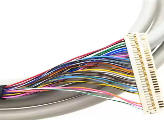 LVDS-kabel AWG26-28 voor industriële machines met PVC-mantel en UL VW-1 ontvlambaarheid 105.C