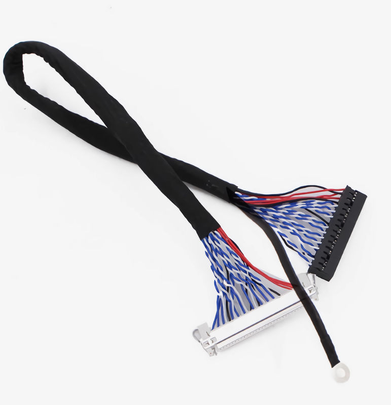 Precieze signaaloverdracht gegarandeerd UL-gecertificeerde LVDS-kabel met 1-5 m kabellengte en brandwerend PVC-jas