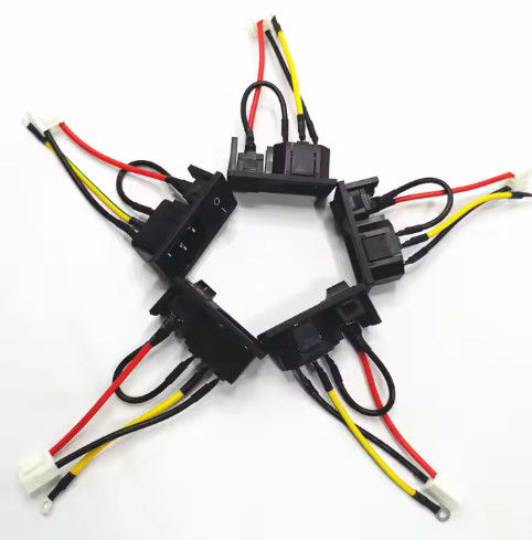 Vlamvertragend elektrisch draadgordel 2pin-16Pin UL 1007 22awg Zwart draadkleur