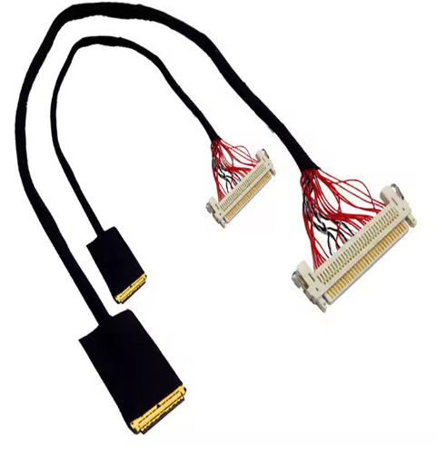 Zwarte draad Kleur Elektrische draad Harness 2pin-16pin Terminal 600V Op maat