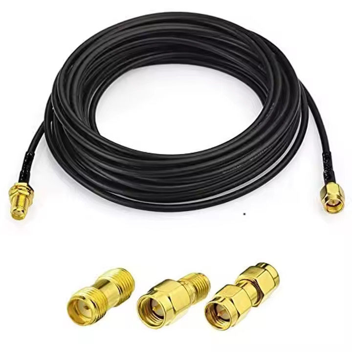 Hoogspanningscoaxiale kabel met isolatie uit polyethyleen en een temperatuur van -40 °C tot 80 °C