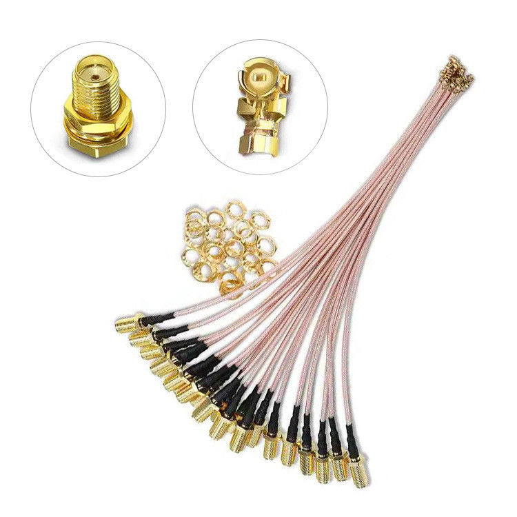 UL/CCC Gecertificeerd 1m/5m Flexible Coaxial Cable BNC Connectors Indoor/Outdoor Audio Communication PVC Jacket Pure Copper Conductor