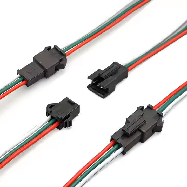 20awg Draad Kleuren Custom Car Wiring Harness voor Duurzame Voertuigen AS14*0.16*1.25*2C SP OD4.0 PVC Zwart