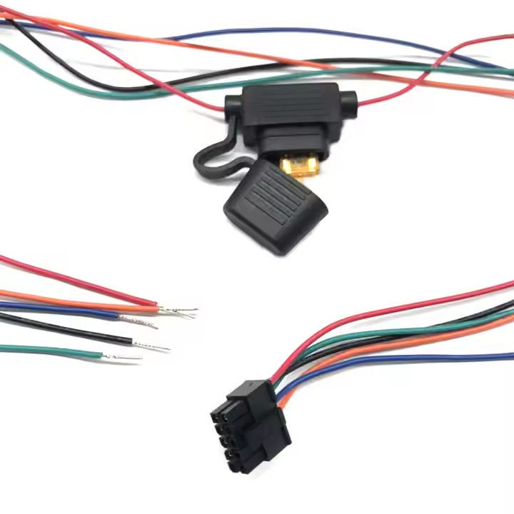 Duurzame voertuigen Custom Car Wiring Harness met UL 1007 22awg Kabels Type en 20awg Draad Kleuren